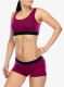 Športni nedrček Sensor Merino Active Bra - lilla