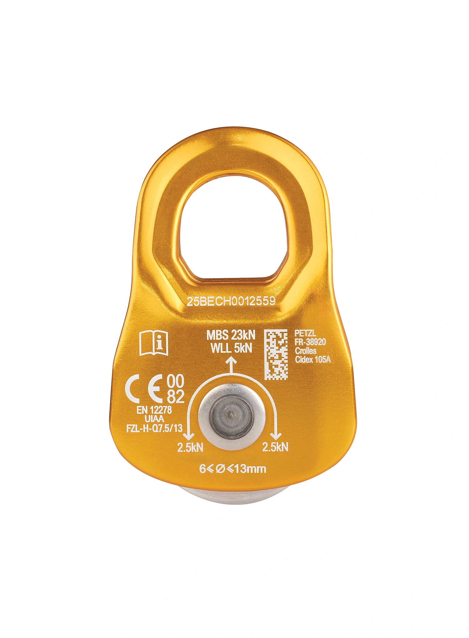 Škripec Petzl Mobile - yellow
