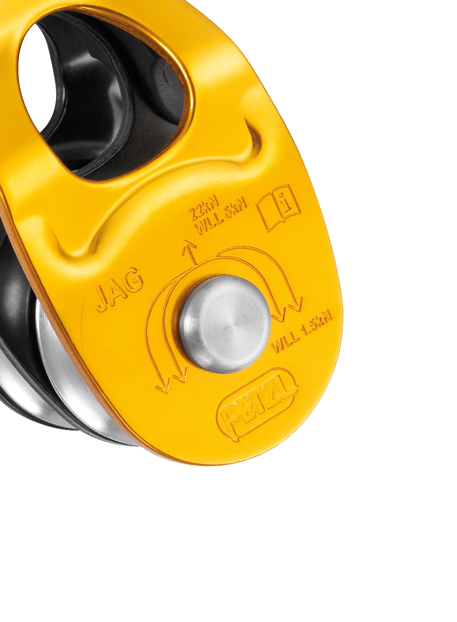 Dvojni škripec Petzl Jag