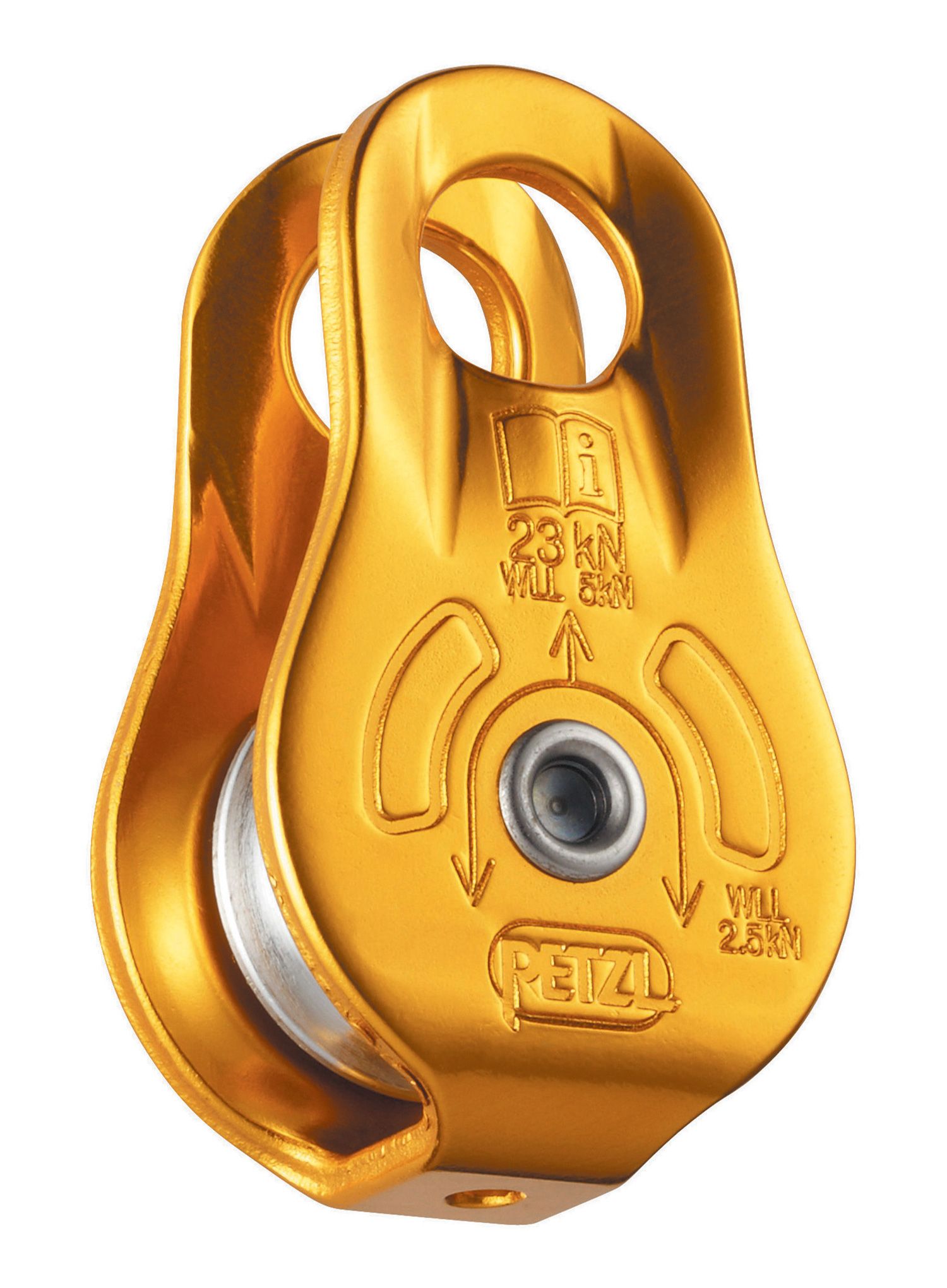 Škripec Petzl Fixe - yellow