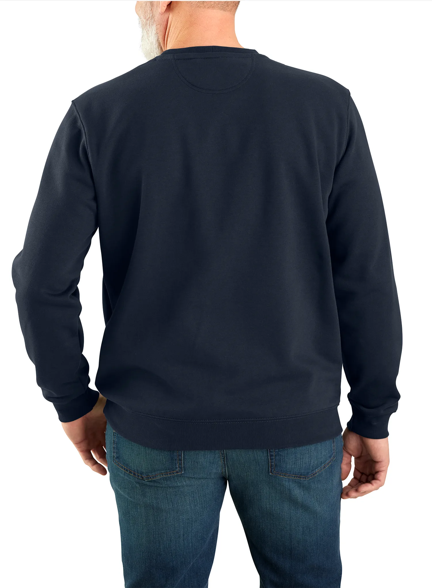 Puloverji brez kapuce Carhartt Marquette Crewneck Sweatshirt - new navy