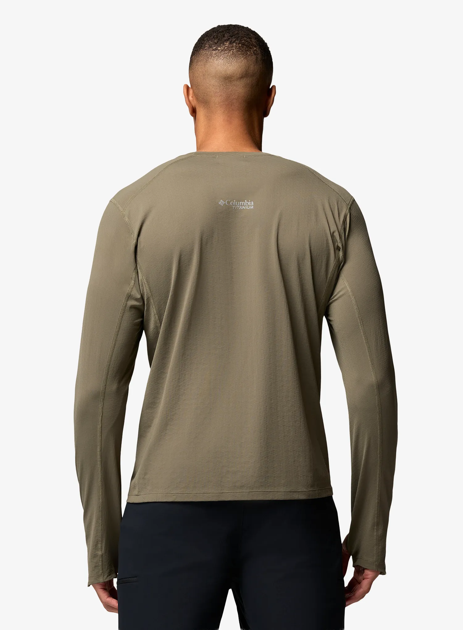 Puloverji brez kapuce Columbia Diamond Peak Pro Long Sleeve Crew - stone green