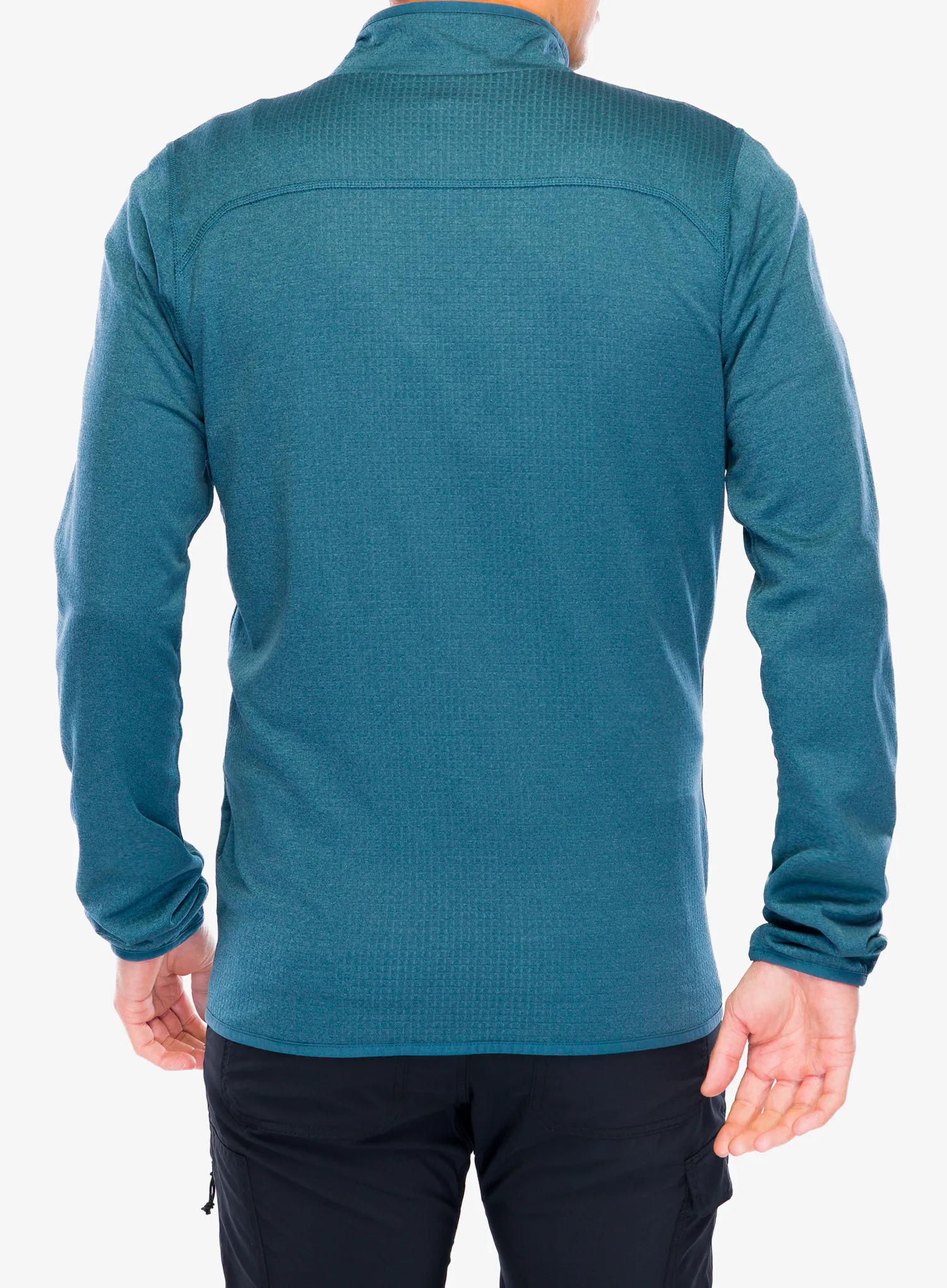Puloverji brez kapuce Columbia Essential Hike Grid Fleece Full Zip - everblue
