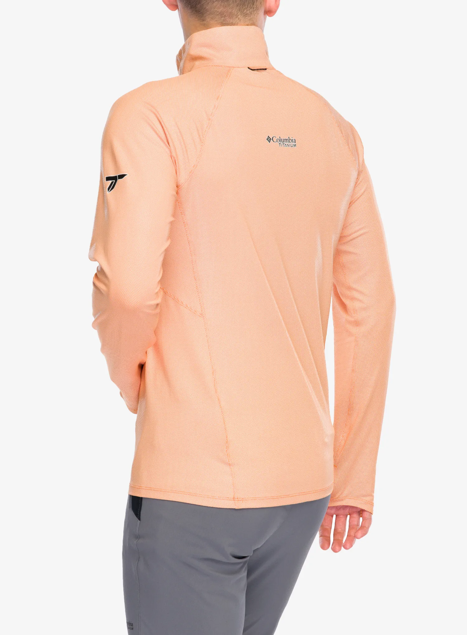 Puloverji brez kapuce Columbia EU Summit Valley LS Half Zip - koi