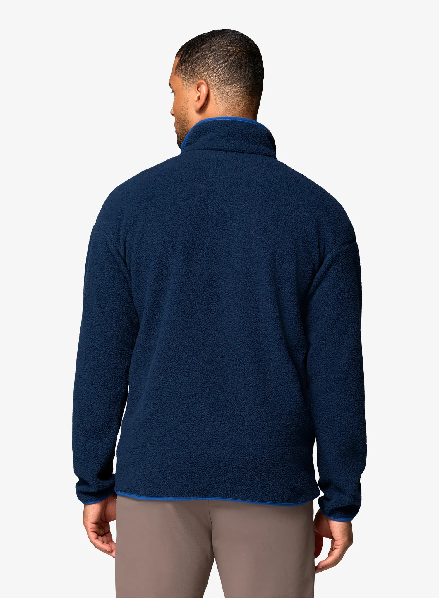 Puloverji brez kapuce Columbia Helvetia II Half Snap Fleece - collegiate navy