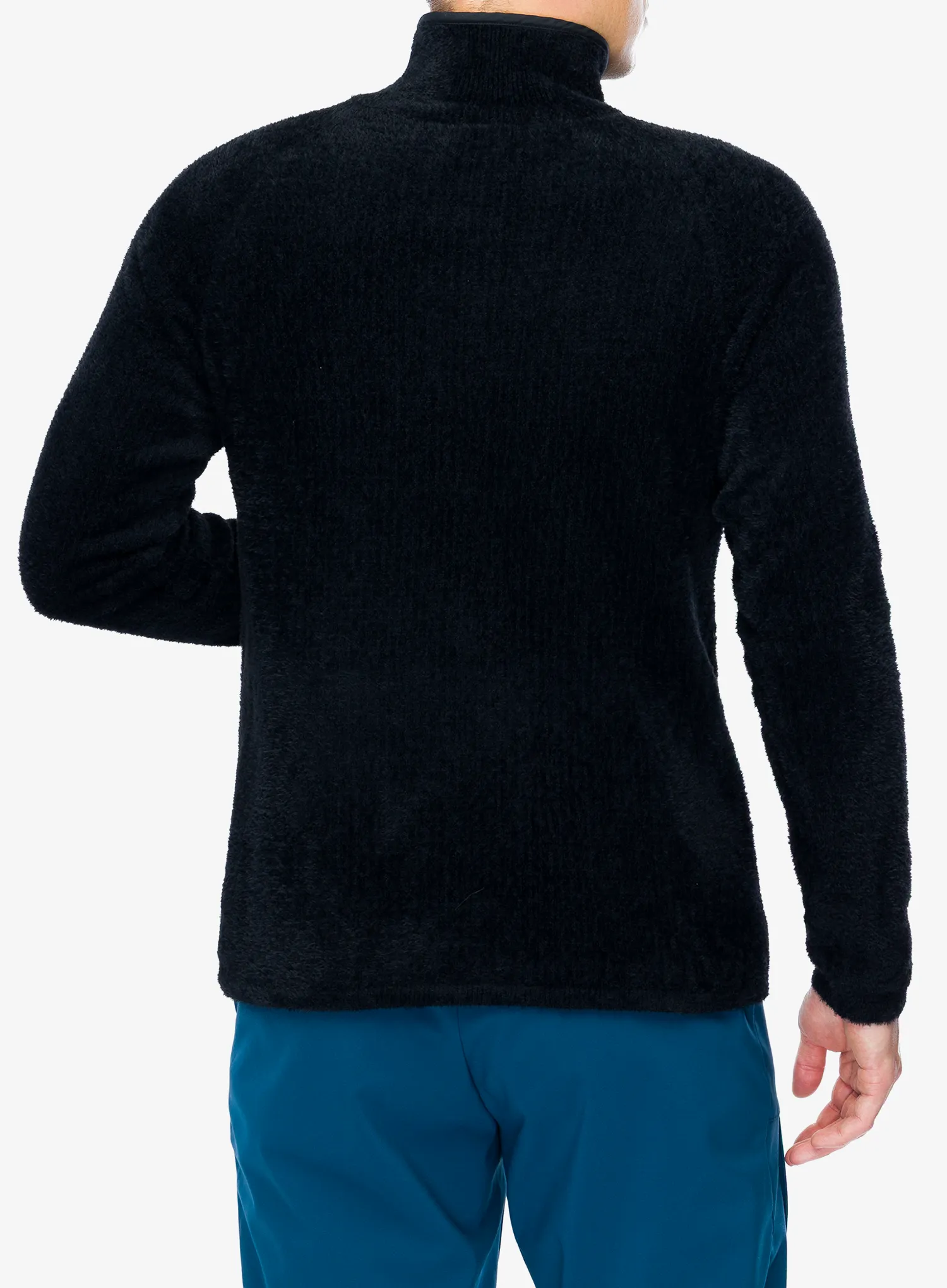 Puloverji brez kapuce Houdini Lykan Half Zip - true black