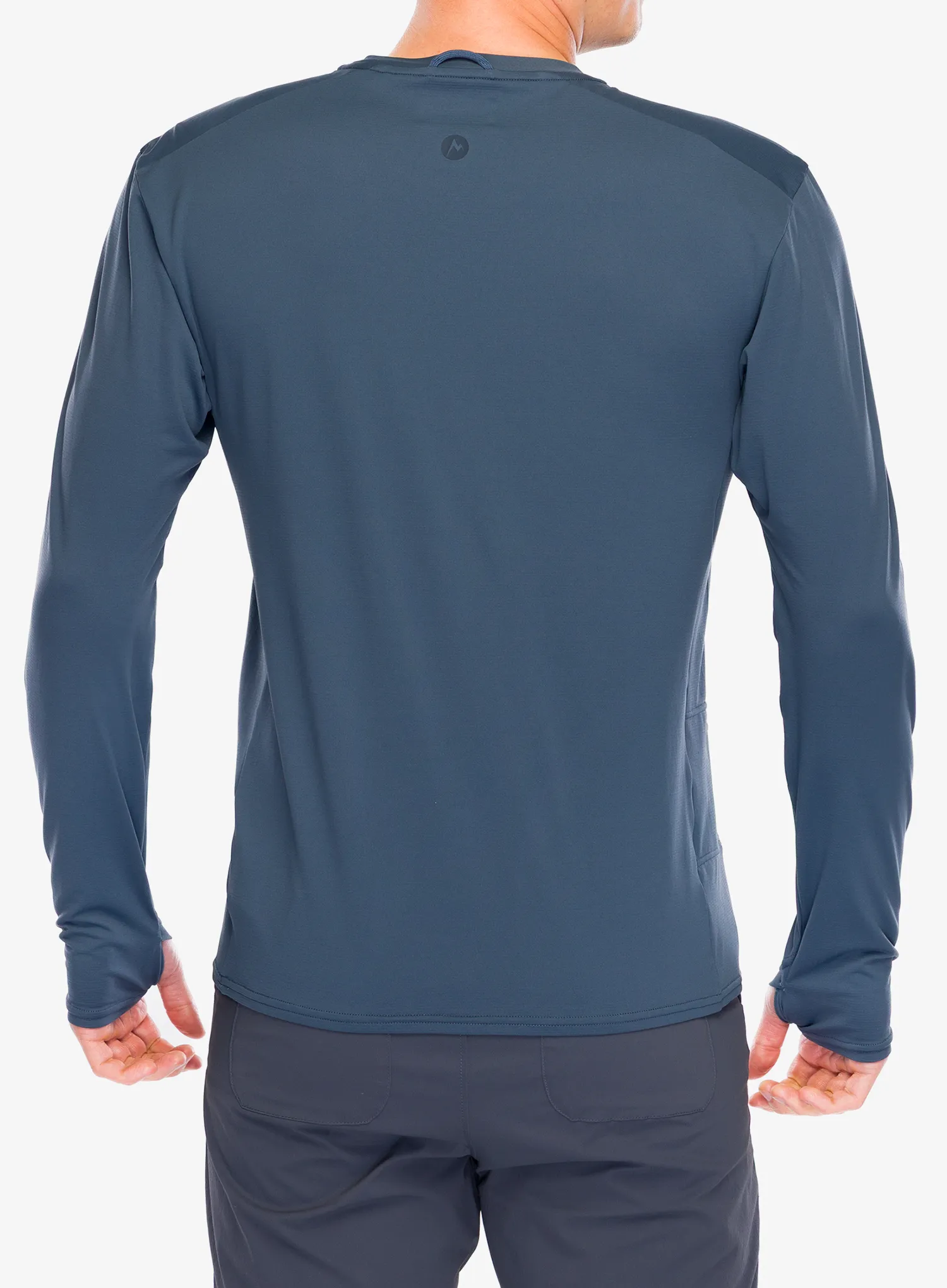 Puloverji brez kapuce Marmot AirExchange SolarShield Crew L/S - thunderhead 