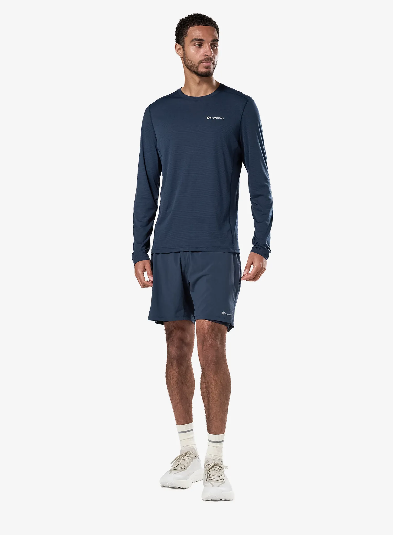 Puloverji brez kapuce Montane Dart Nano Long Sleeve T-Shirt - eclipse blue