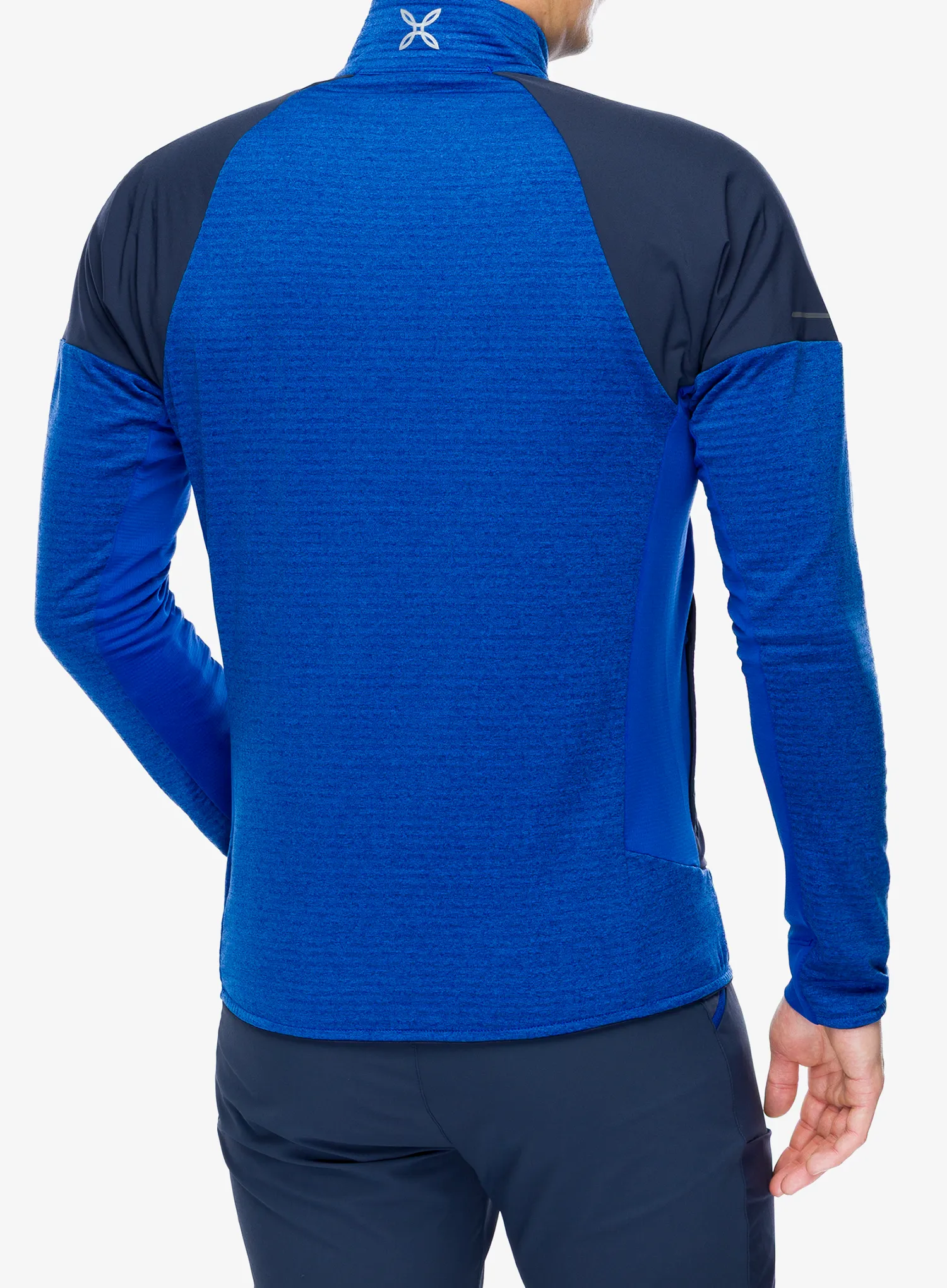 Puloverji brez kapuce Montura Thermal Grid 2 Maglia - b.blue/graphite blue