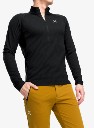Puloverji brez kapuce Montura Thermic 2 Maglia - black