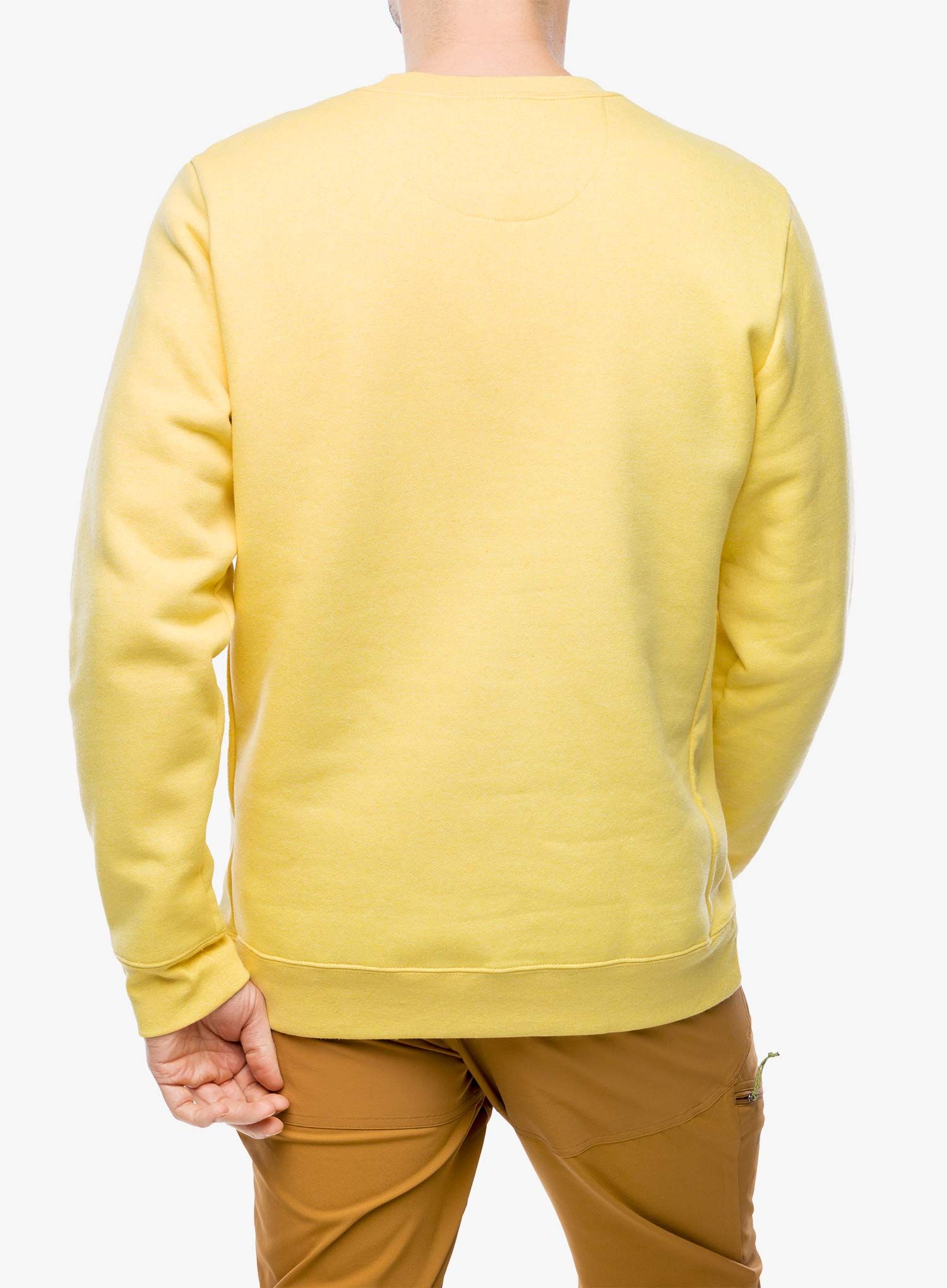 Puloverji brez kapuce Patagonia Fitz Roy Icon Uprisal Crew Sweatshirt - milled yellow