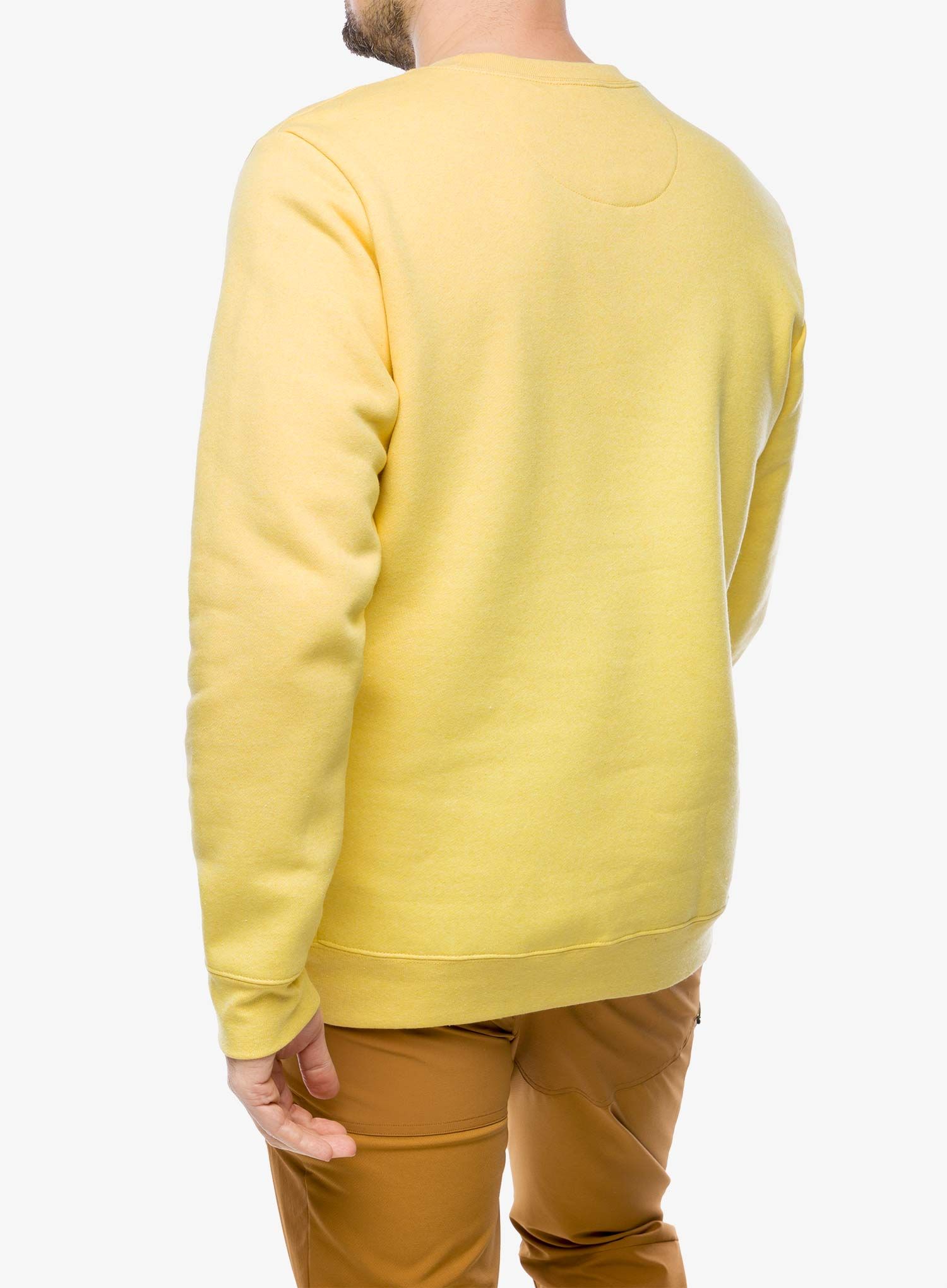Puloverji brez kapuce Patagonia Fitz Roy Icon Uprisal Crew Sweatshirt - milled yellow