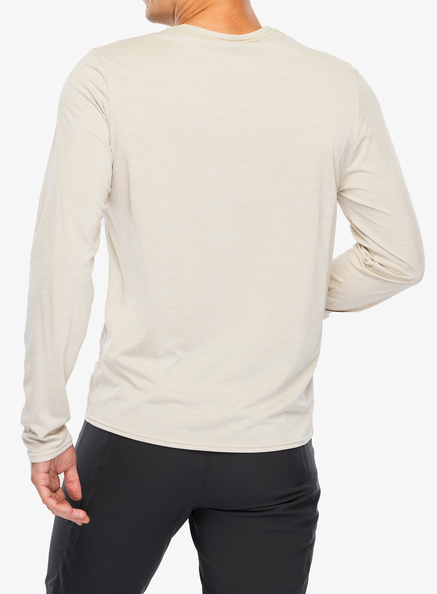 Puloverji brez kapuce Patagonia L/S Cap Cool Daily Graphic Shirt Lands - earlylines/pumice x-dye