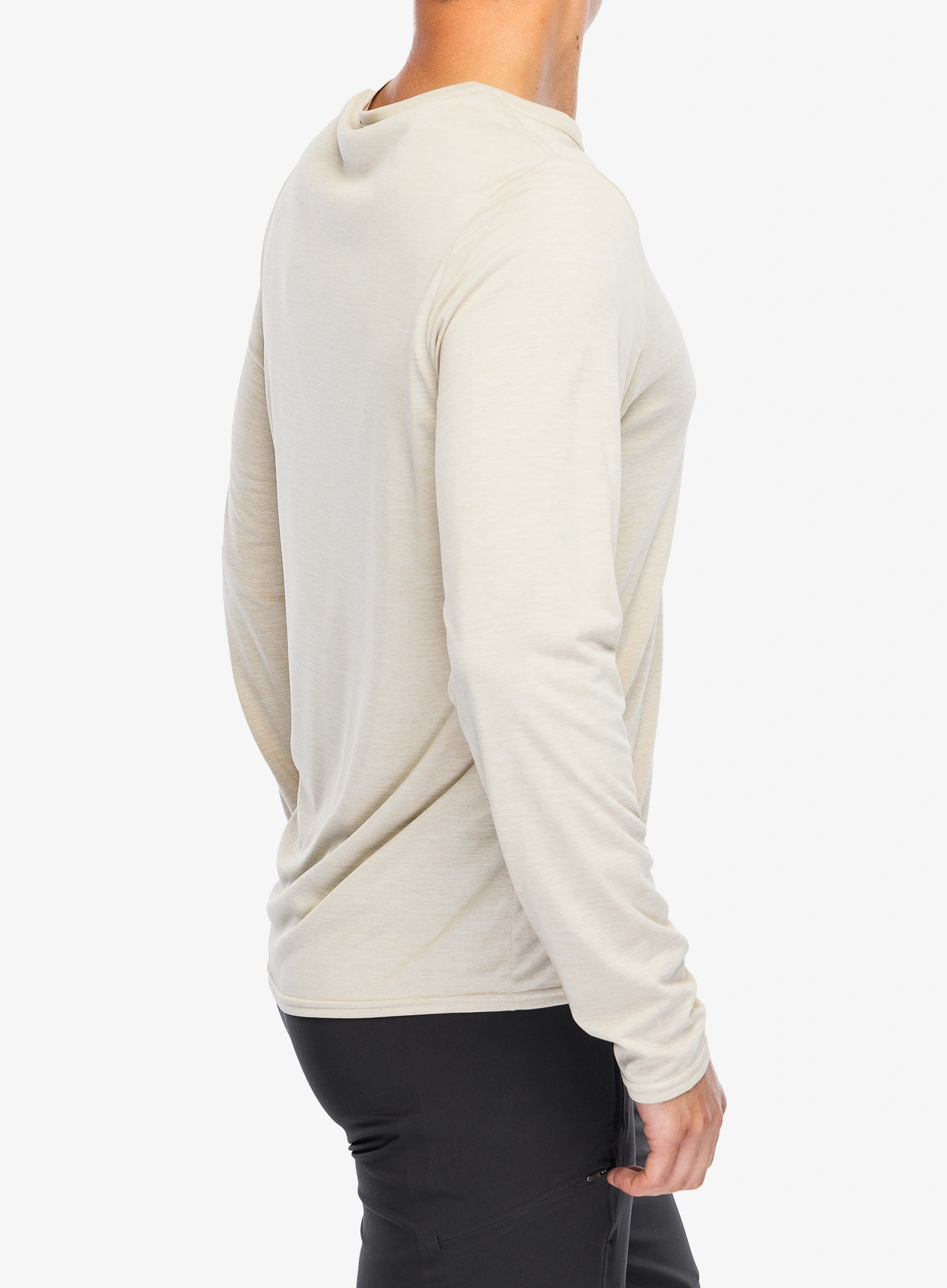 Puloverji brez kapuce Patagonia L/S Cap Cool Daily Graphic Shirt Lands - earlylines/pumice x-dye