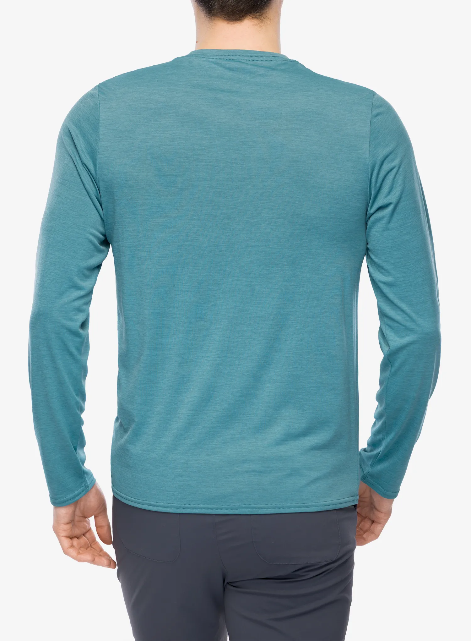 Puloverji brez kapuce Patagonia L/S Capilene Cool Daily Shirt - wetland blue