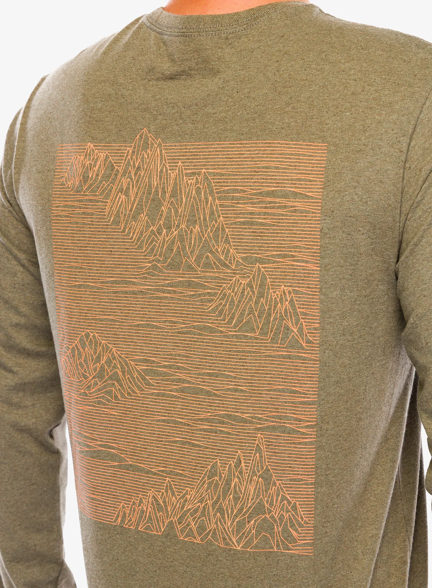 Puloverji brez kapuce Patagonia L/S Strataspire Responsibili-Tee - wing grey