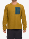 Puloverji brez kapuce Patagonia R1 Air Crew - bobcat brown