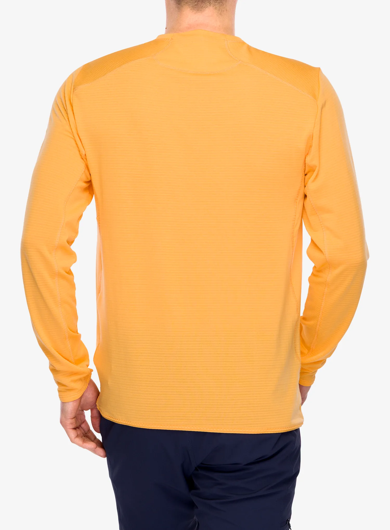 Puloverji brez kapuce Peak Performance Freelight Polartec Grid - blazing orange