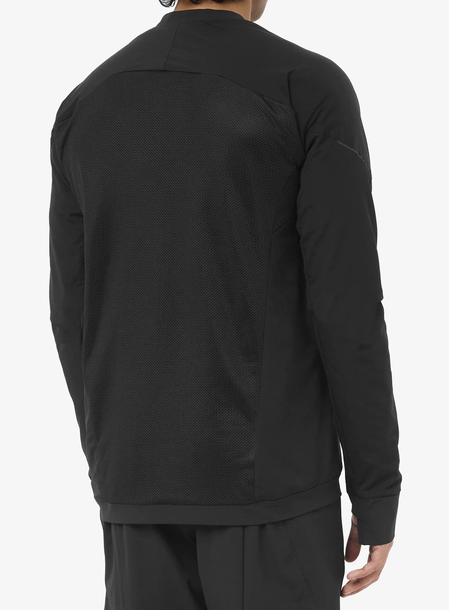 Puloverji brez kapuce Salomon Ultra Fleece - deep black