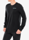 Puloverji brez kapuce Smartwool Gondola View Long Sleeve Graphic Tee - black