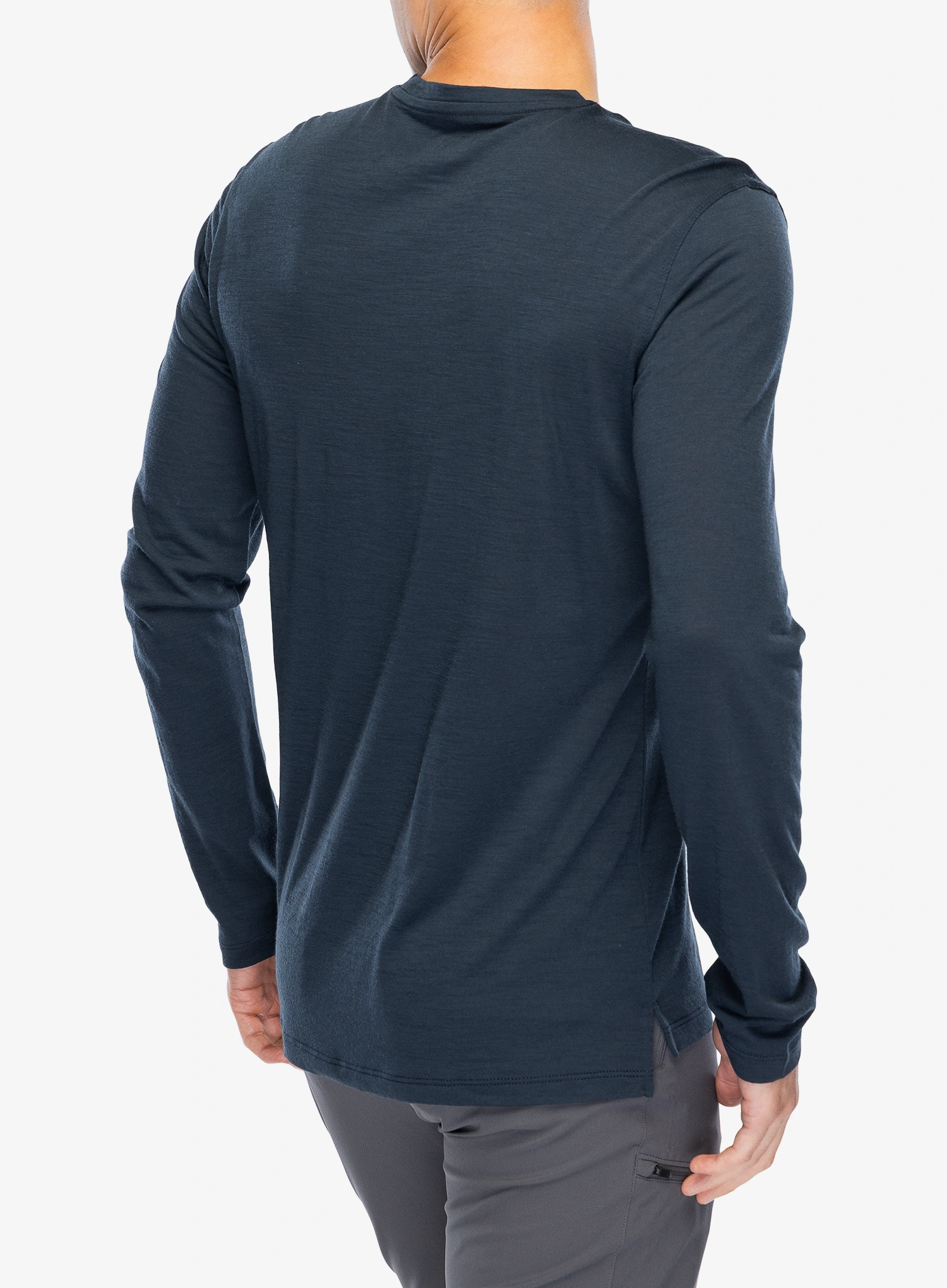 Puloverji brez kapuce Super.natural Almost Done LS - blueberry/various