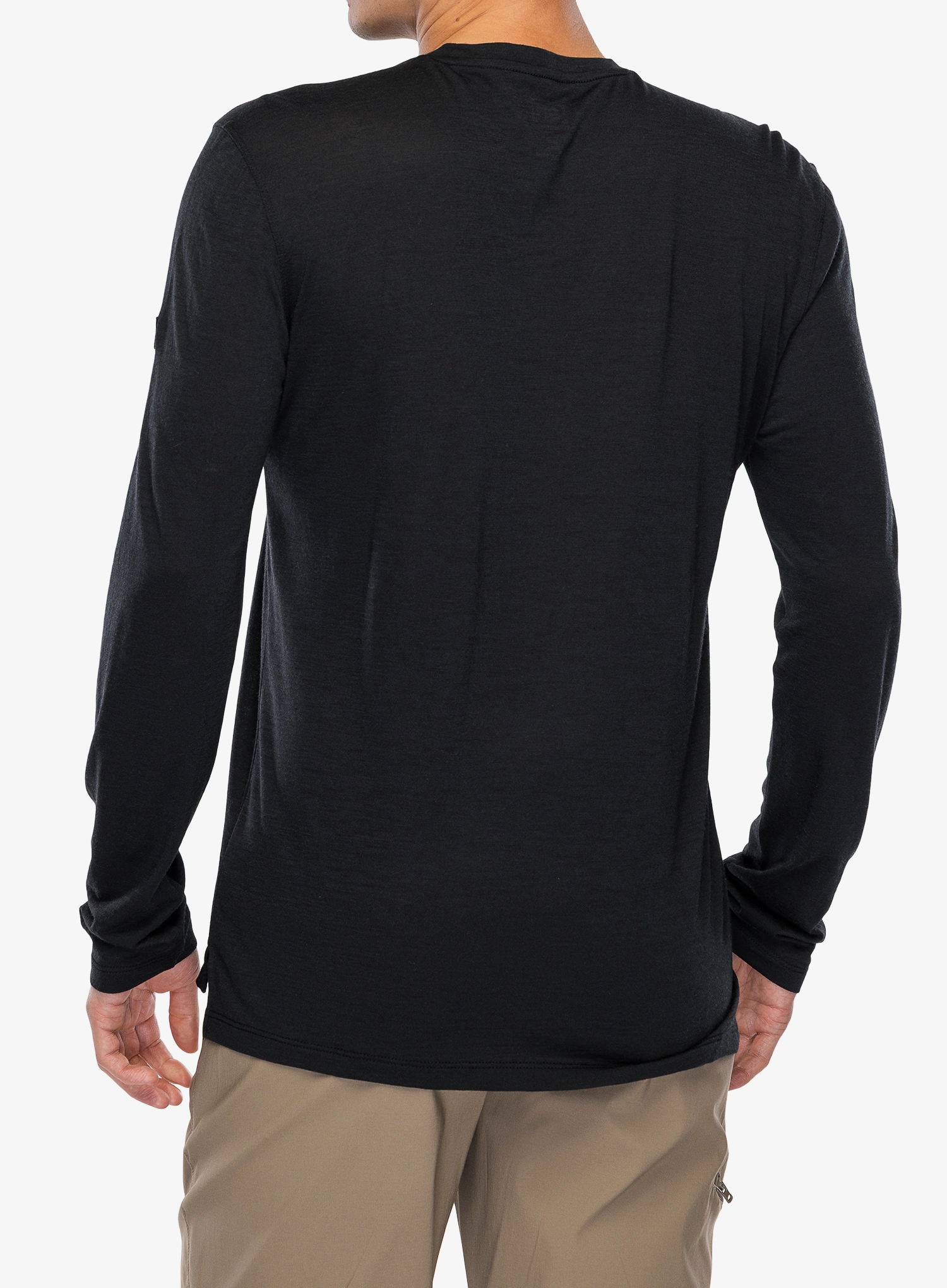 Puloverji brez kapuce Super.natural Almost Done LS - jet black/various