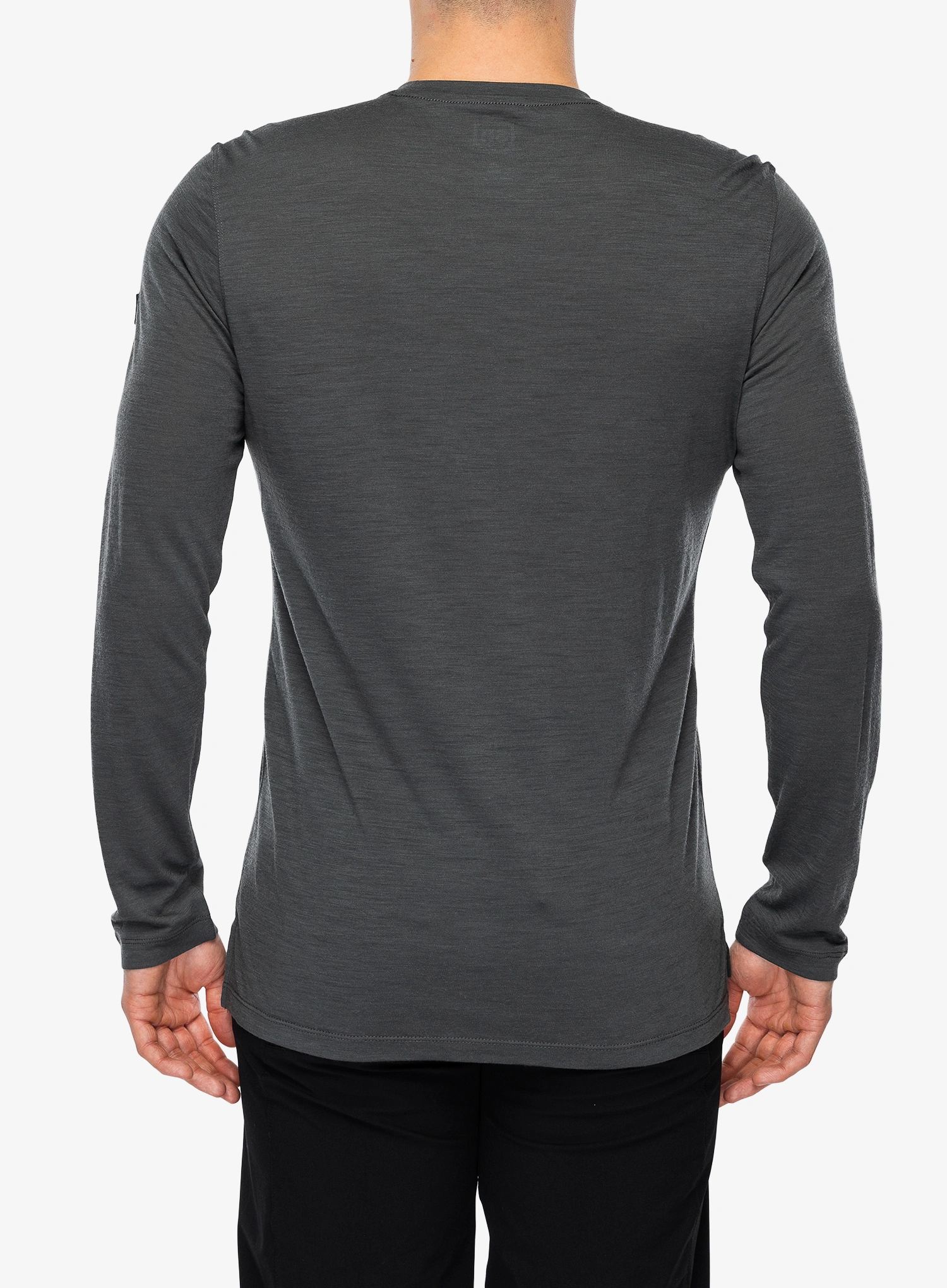 Puloverji brez kapuce Super.natural Swiss Lodge LS - dark.s.mel/c.blue/cash.gry mel
