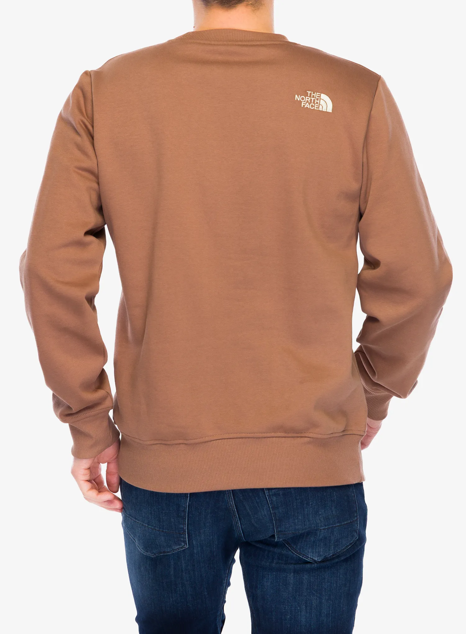 Puloverji brez kapuce The North Face Drew Peak Crew - latte/gravel