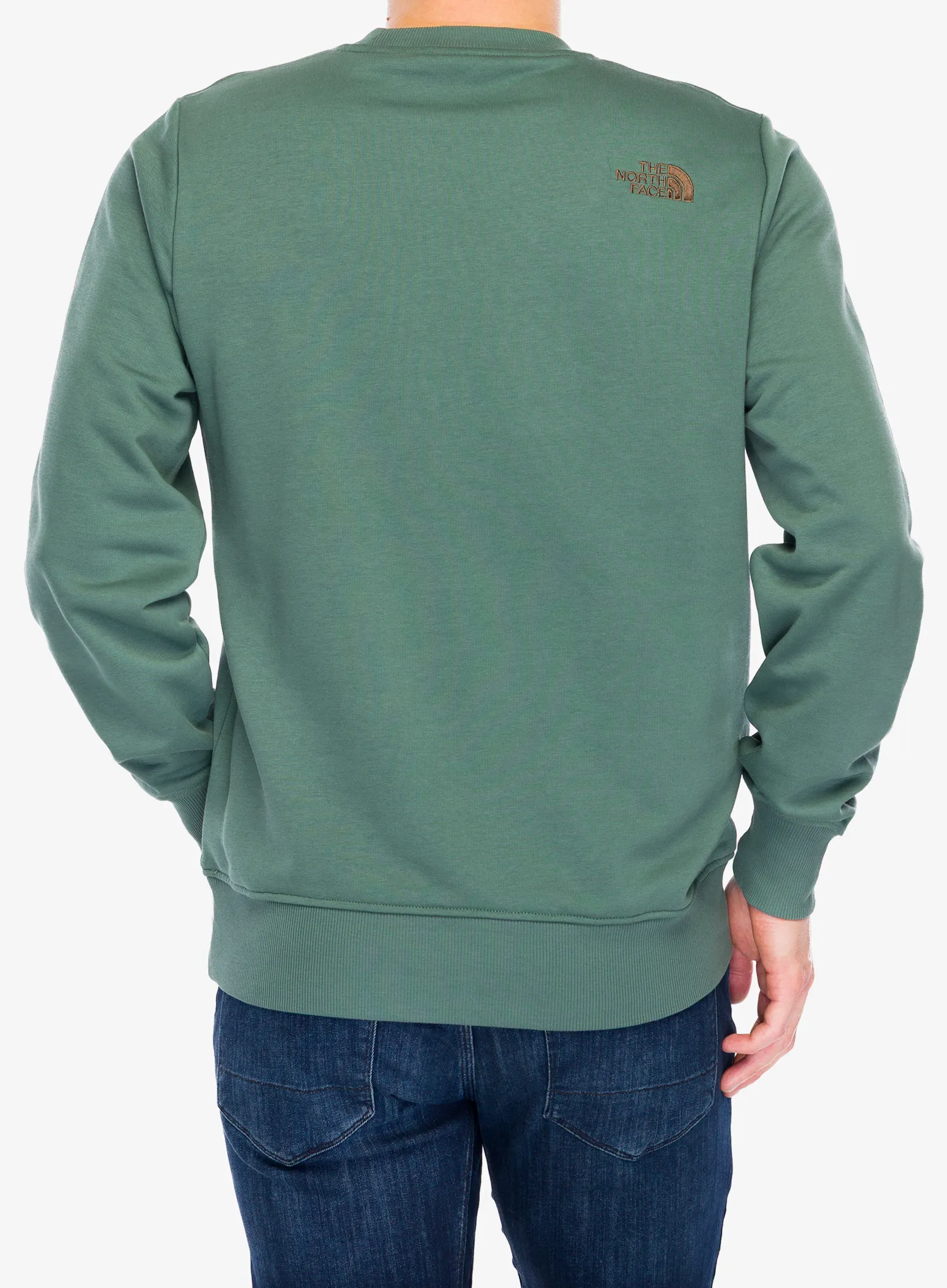 Puloverji brez kapuce The North Face Drew Peak Light Crew - duck green/latte