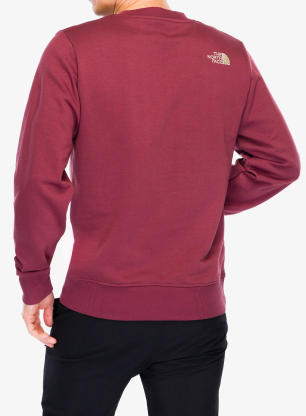 Puloverji brez kapuce The North Face Drew Peak Light Crew - sumac/gravel