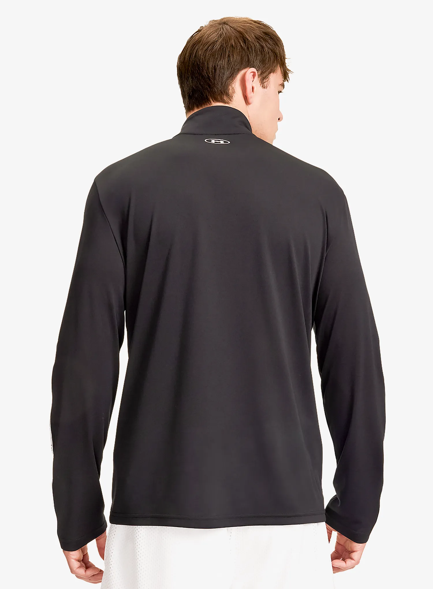 Puloverji brez kapuce Under Armour Tech Taping 1/2 Zip - black/white/white