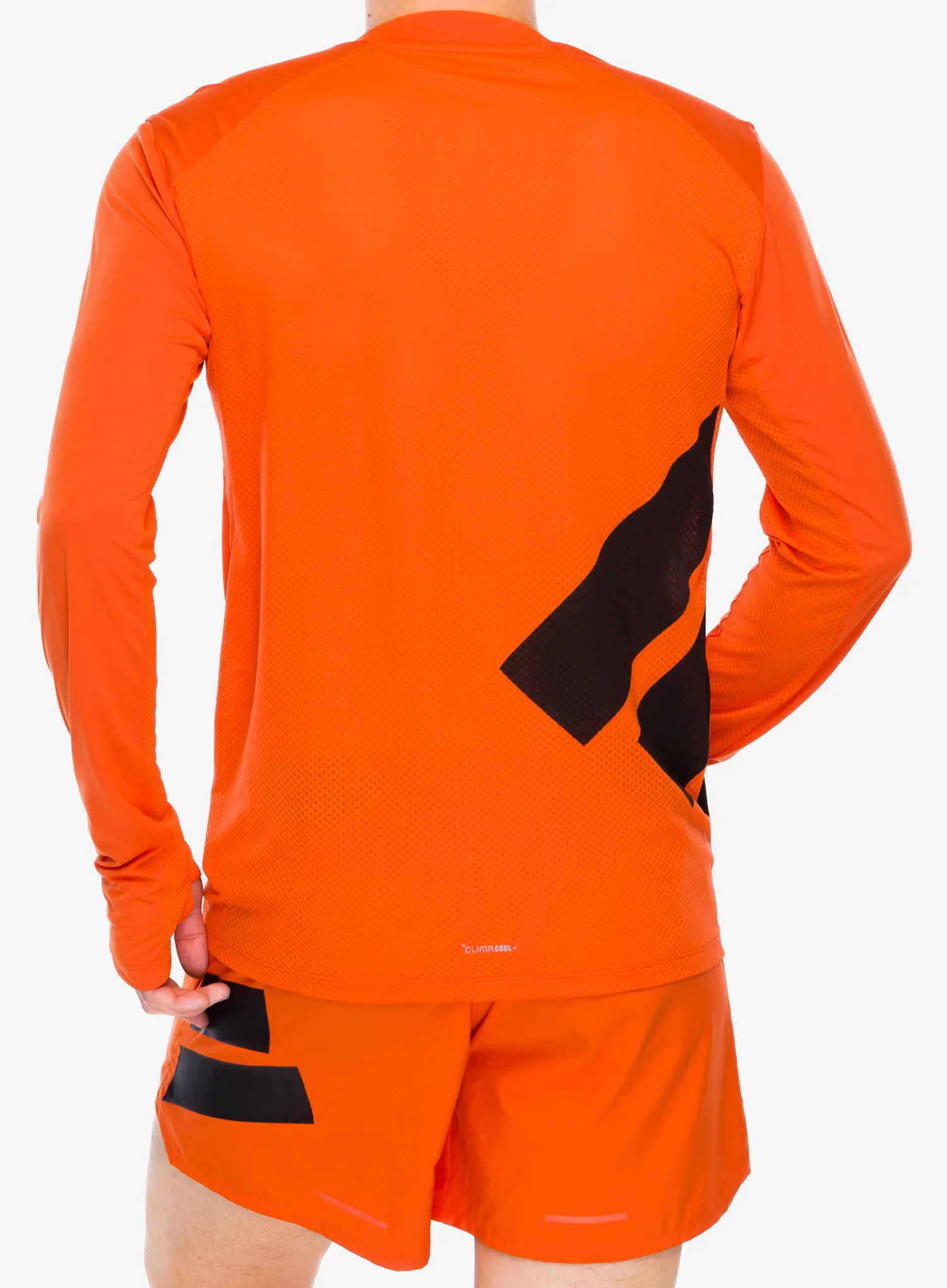 Tekaška jopica adidas TERREX Xperior Climacool+ Long Sleeve - semi impact orange
