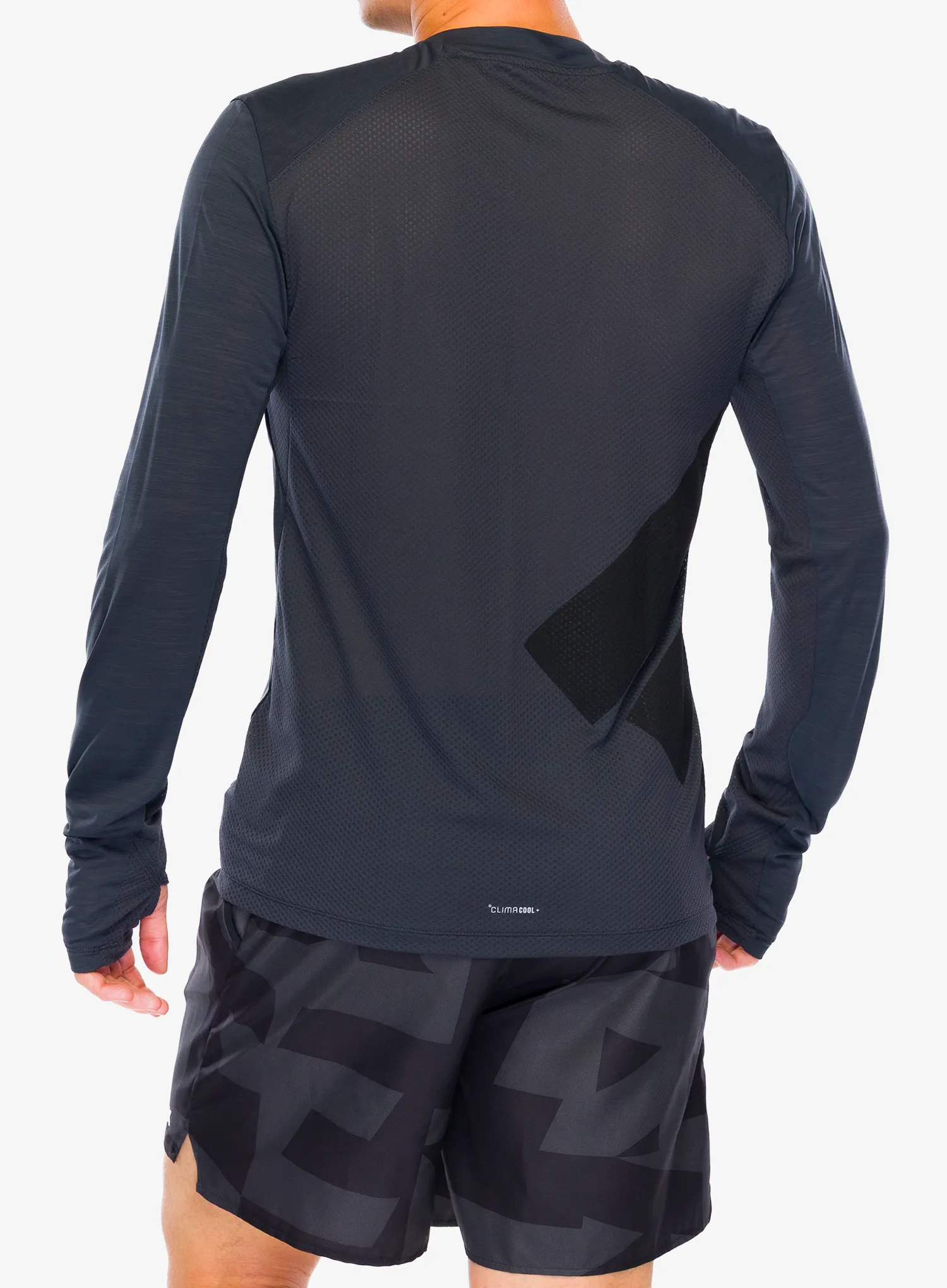 Tekaška jopica adidas TERREX Xperior Long Sleeve Tee - carbon