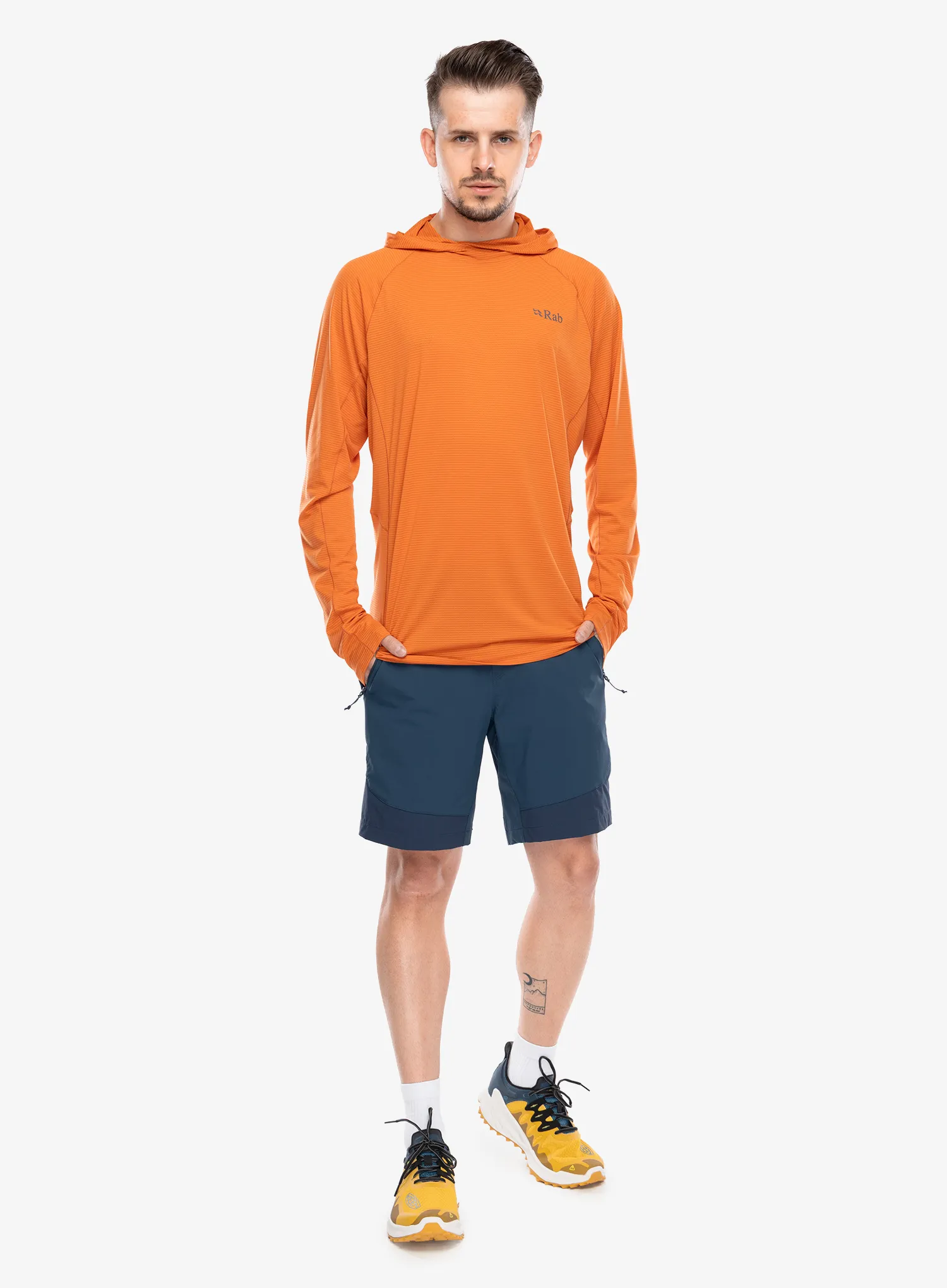 Tekaška jopica Rab Sonic Hoody - dark melba