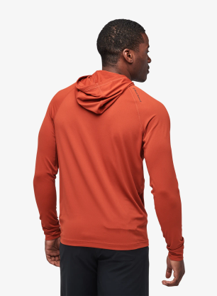 Jopica Black Diamond Alpenglow Hoody - burnt sienna