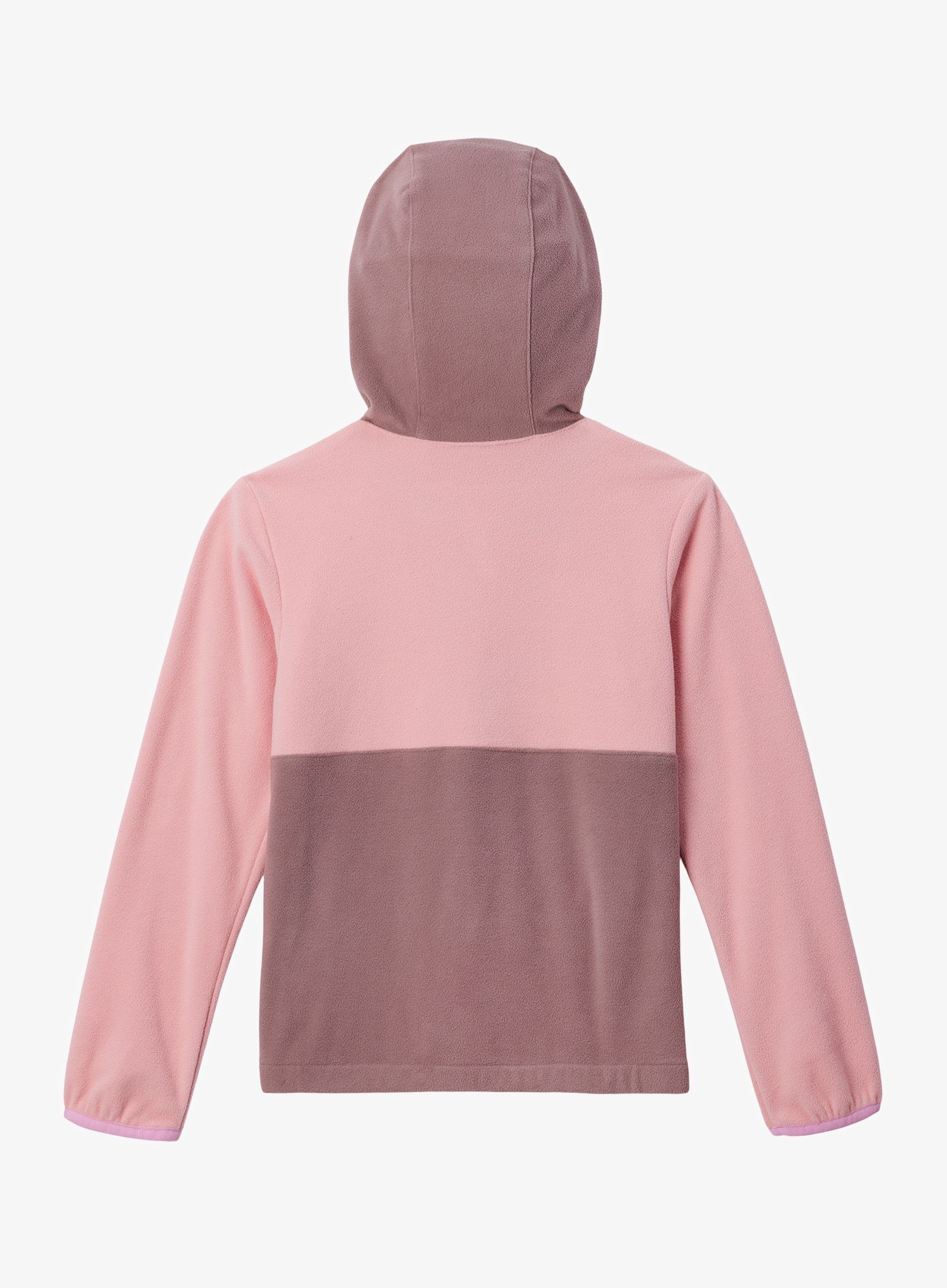 Fantovska jopica Columbia Back Bowl Lite Half Zip Hoodie - salmon rose/fig/cosmos