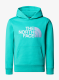 Fantovska jopica The North Face Drew Peak P/O Hoodie - geyser aqua
