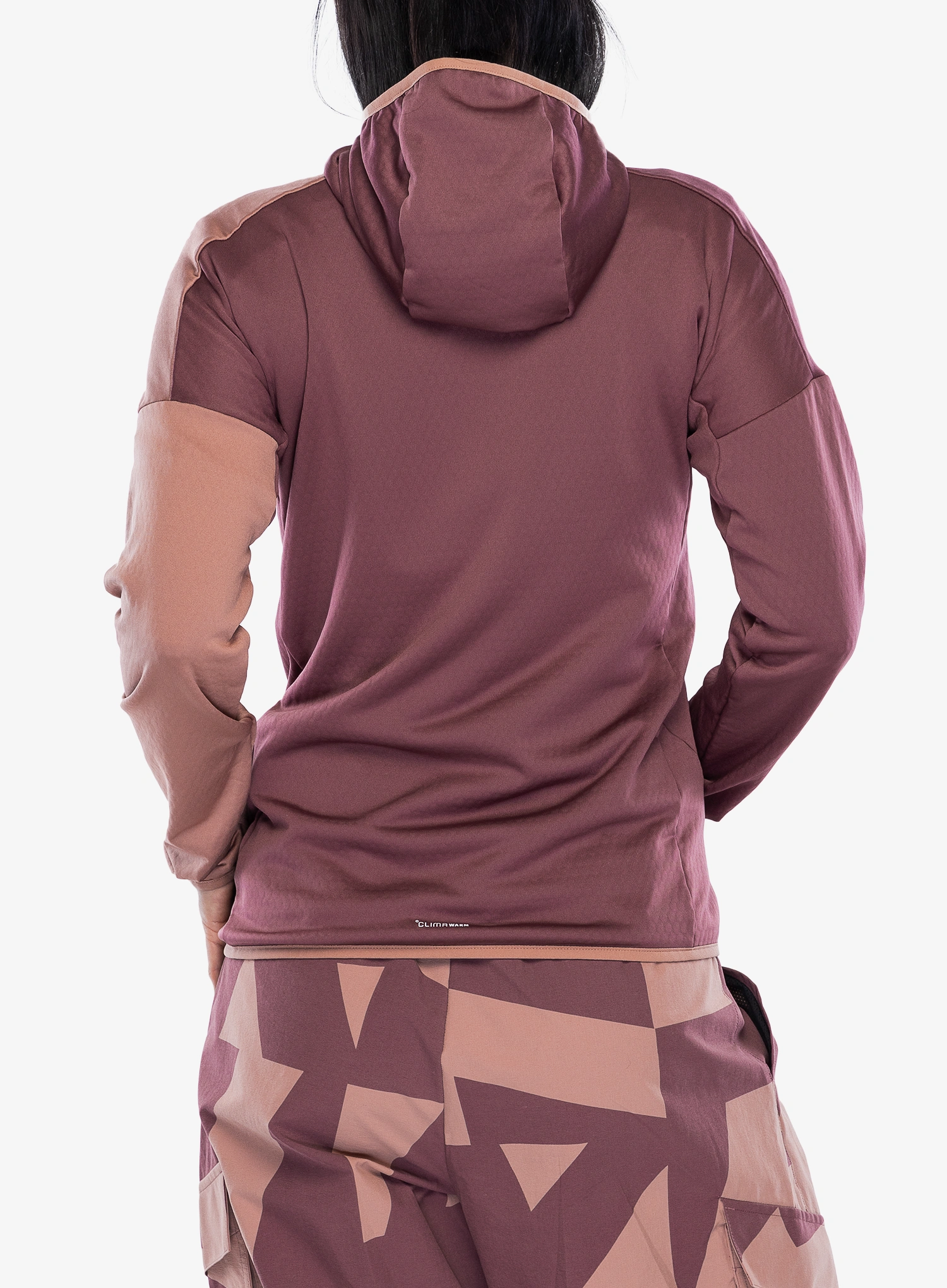 Ženska jopica adidas TERREX Xperior Light Fleece Hooded Jacket - quicri/warcla