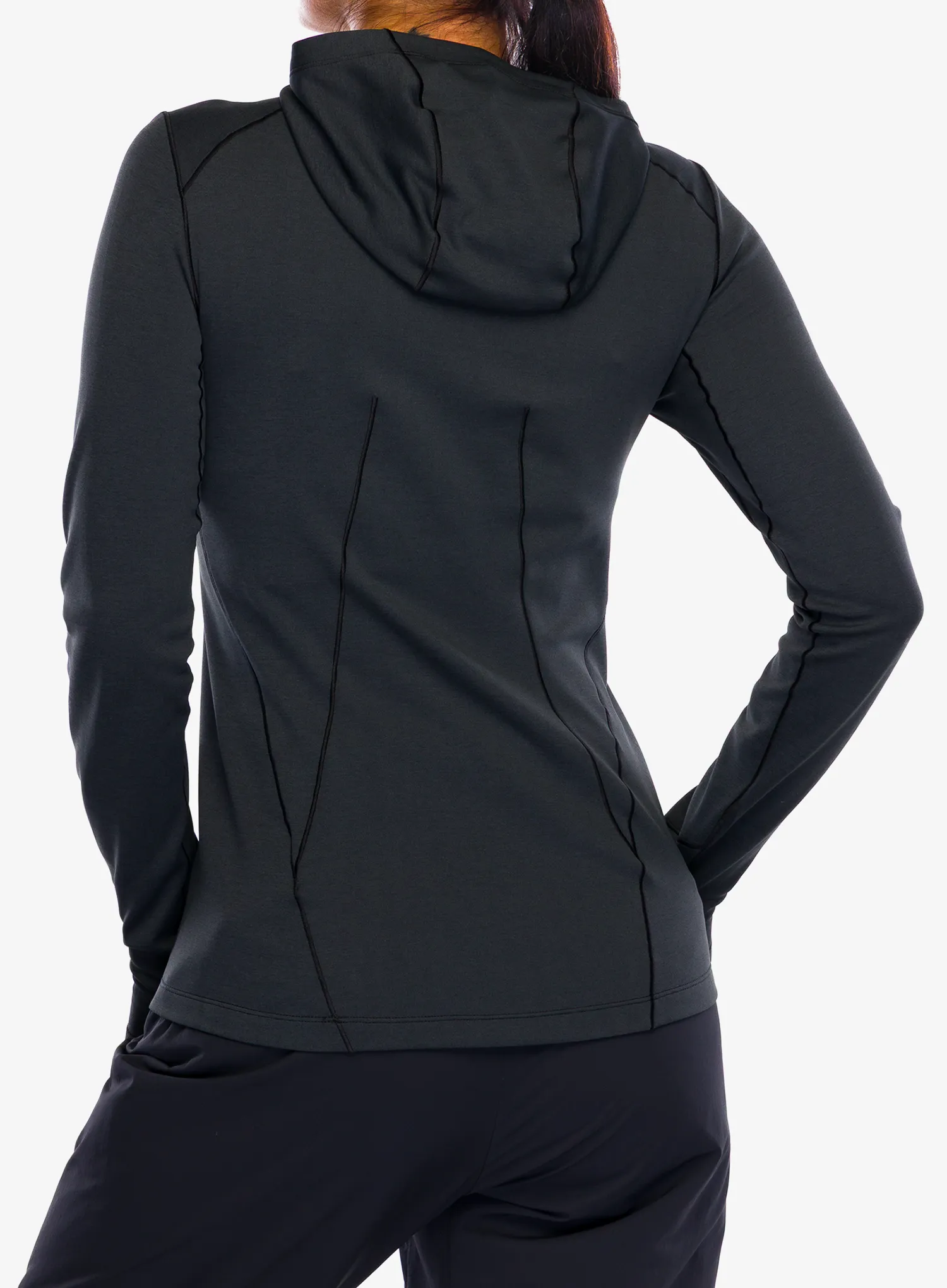 Ženska jopica Arcteryx Taema Thermal Hoody - black heather