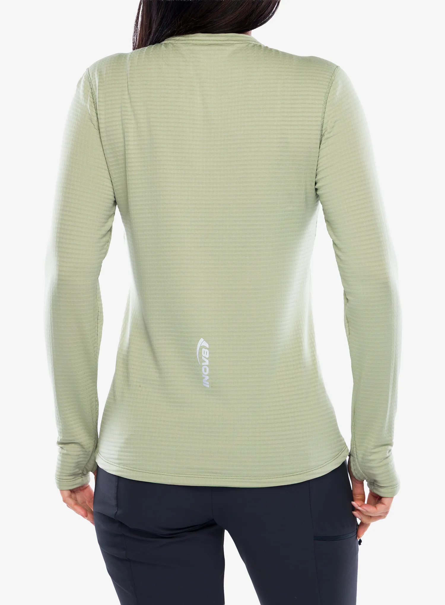 Ženska jopica brez kapuce Inov-8 Adventure Mid Crew - light green