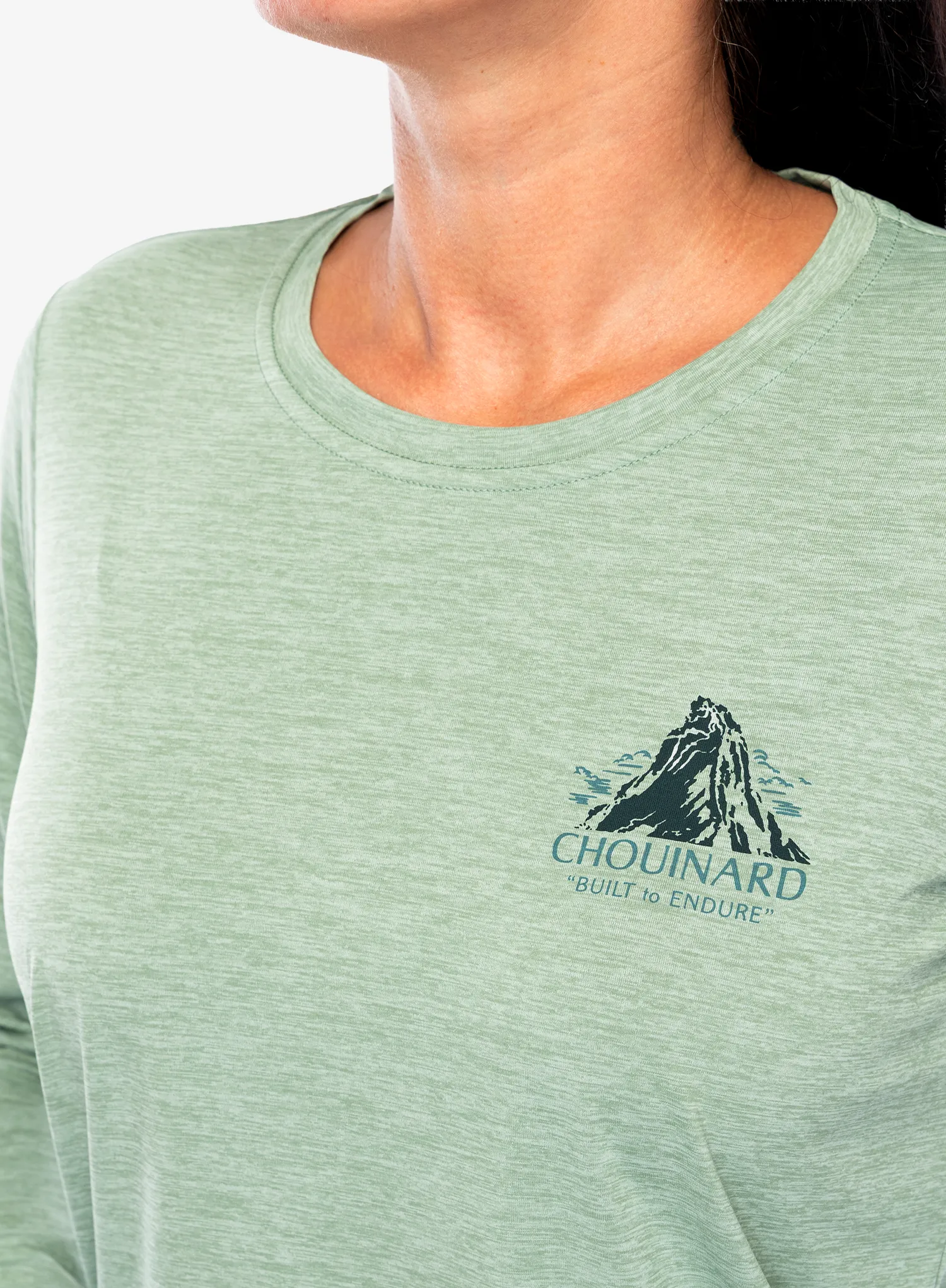 Ženska jopica brez kapuce Patagonia L/S Cap Cool Daily Graphic Shirt Lands - chouinard crest/green