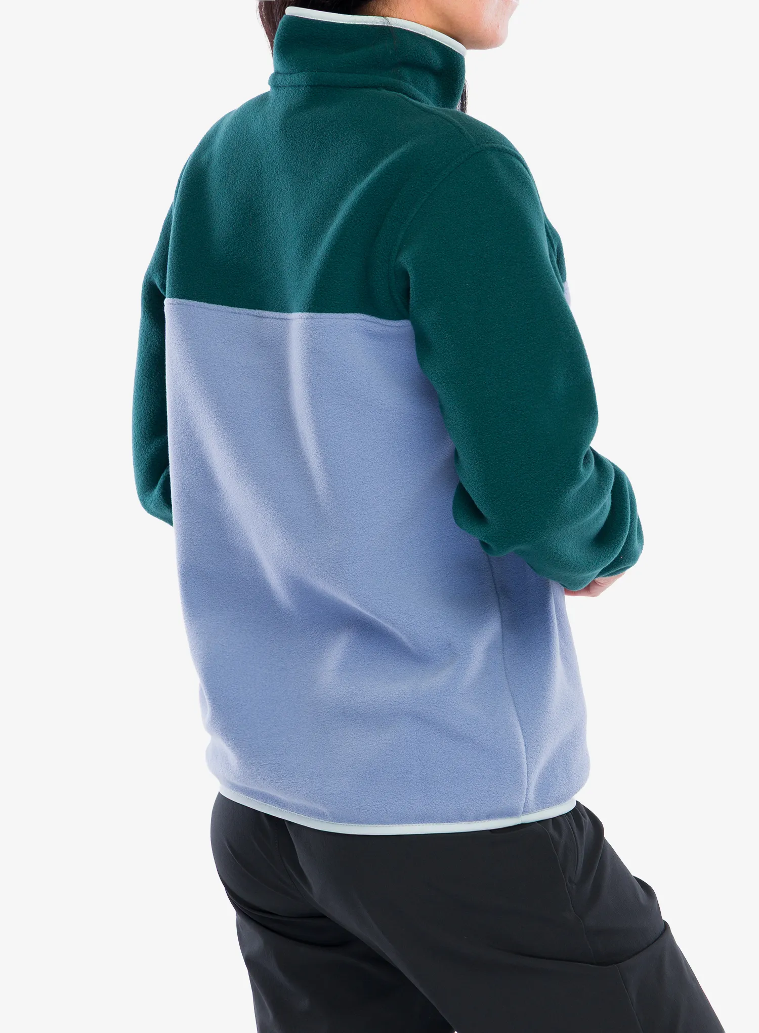 Ženska jopica brez kapuce Patagonia Lightweight Synch Snap-T Pullover - barnacle blue