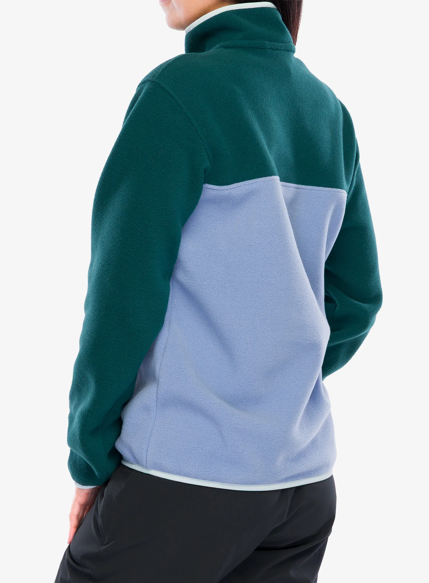 Ženska jopica brez kapuce Patagonia Lightweight Synch Snap-T Pullover - barnacle blue