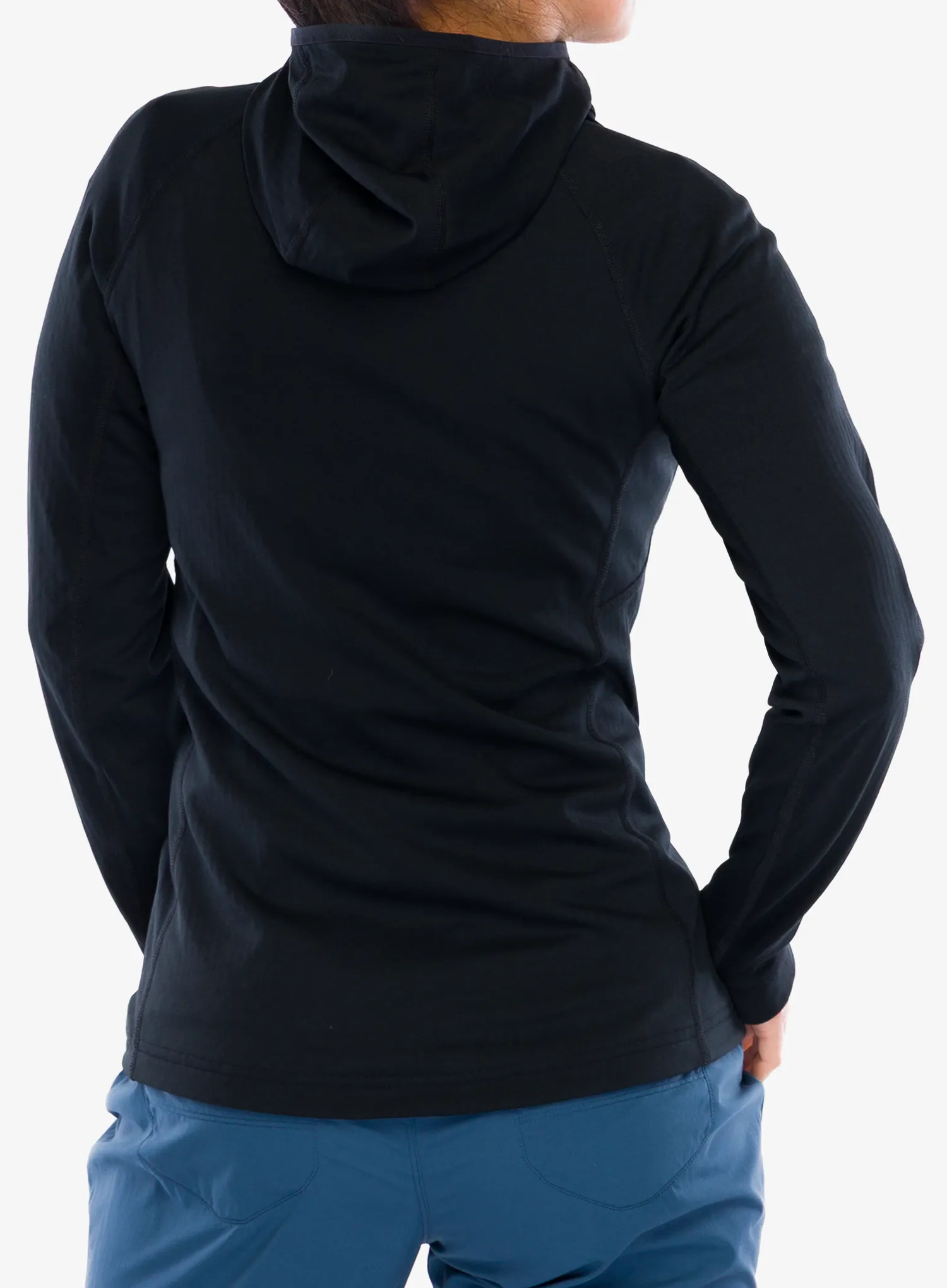 Ženska jopica Black Diamond Coefficient Fleece Hoody - black
