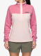 Ženska jopica Columbia Benton Springs Half Snap Pull Over II - pink sand/rosette