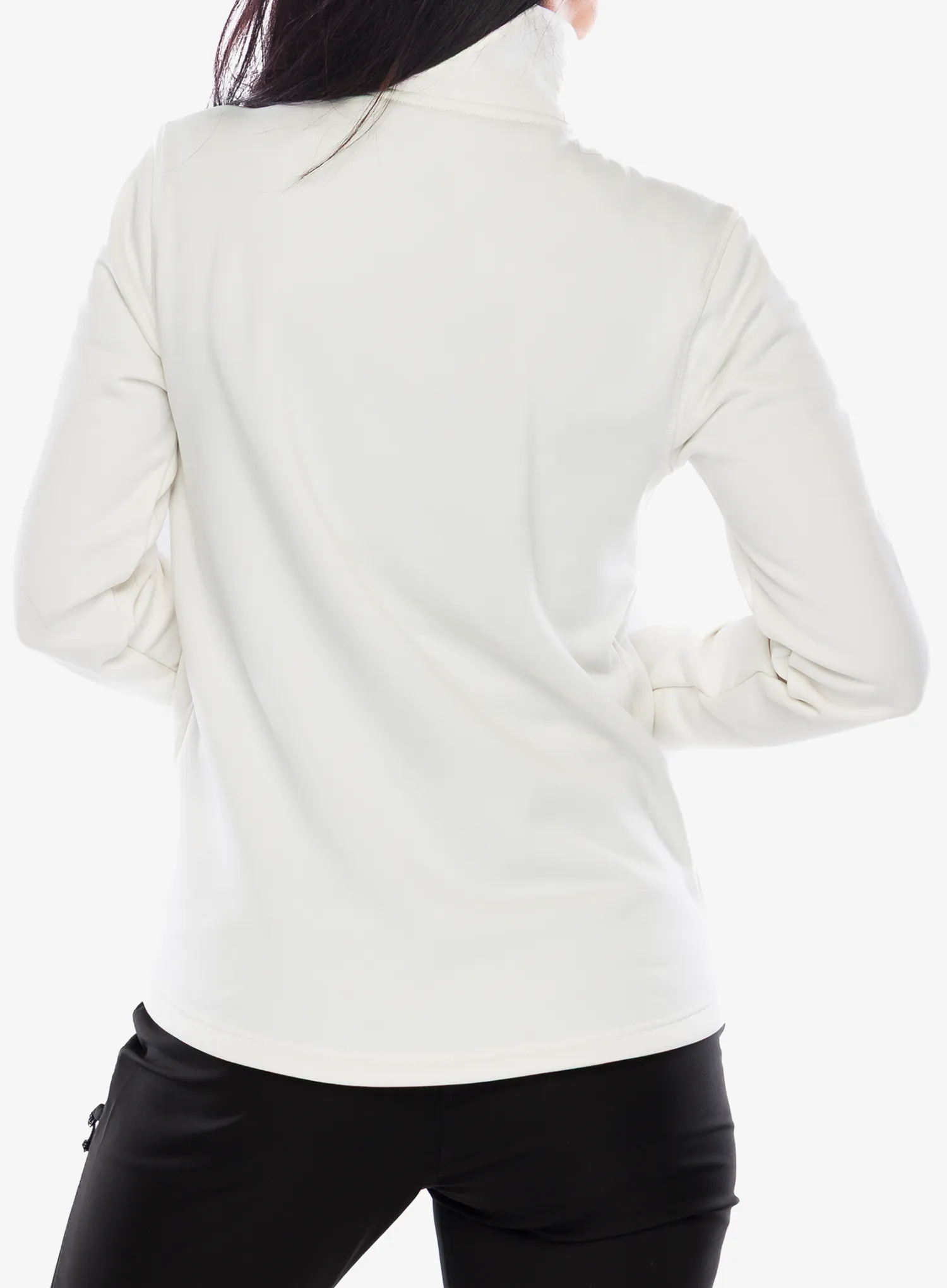 Ženska jopica Didriksons Leah Fullzip - white foam