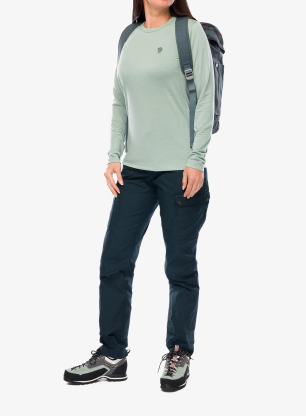 Ženska jopica Fjallraven High Coast LS - misty green