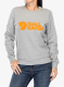 Ženska jopica Fjallraven Logo Sweater - grey melange