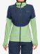 Ženska jopica La Sportiva Session Tech Hoody - night sky/aspen green