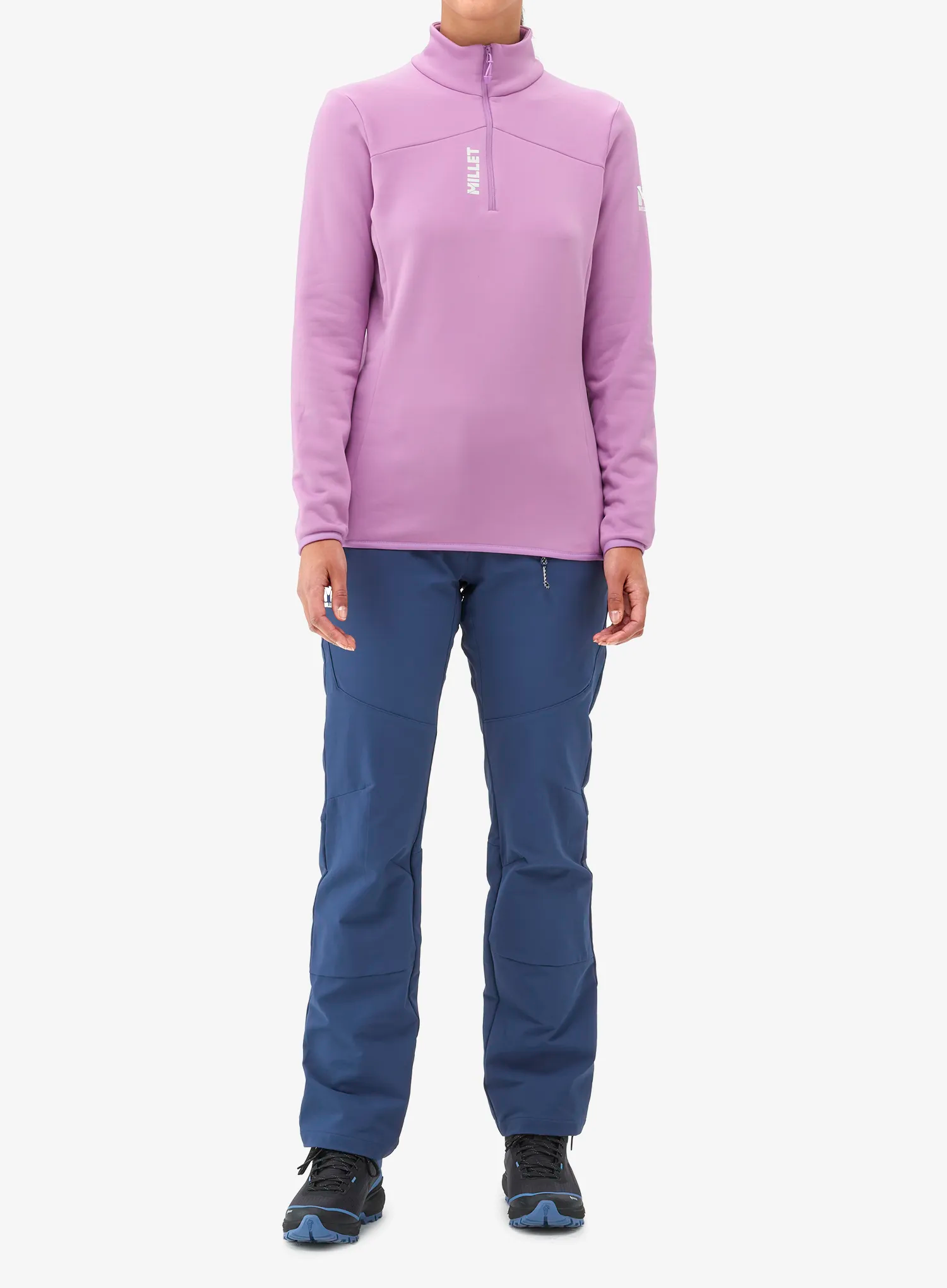 Ženska jopica Millet Seneca Fleece Po - vibrant violet